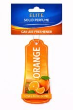 Orange Car Air Freshener – Long Lasting Solid Perfume Hanging Fragrance