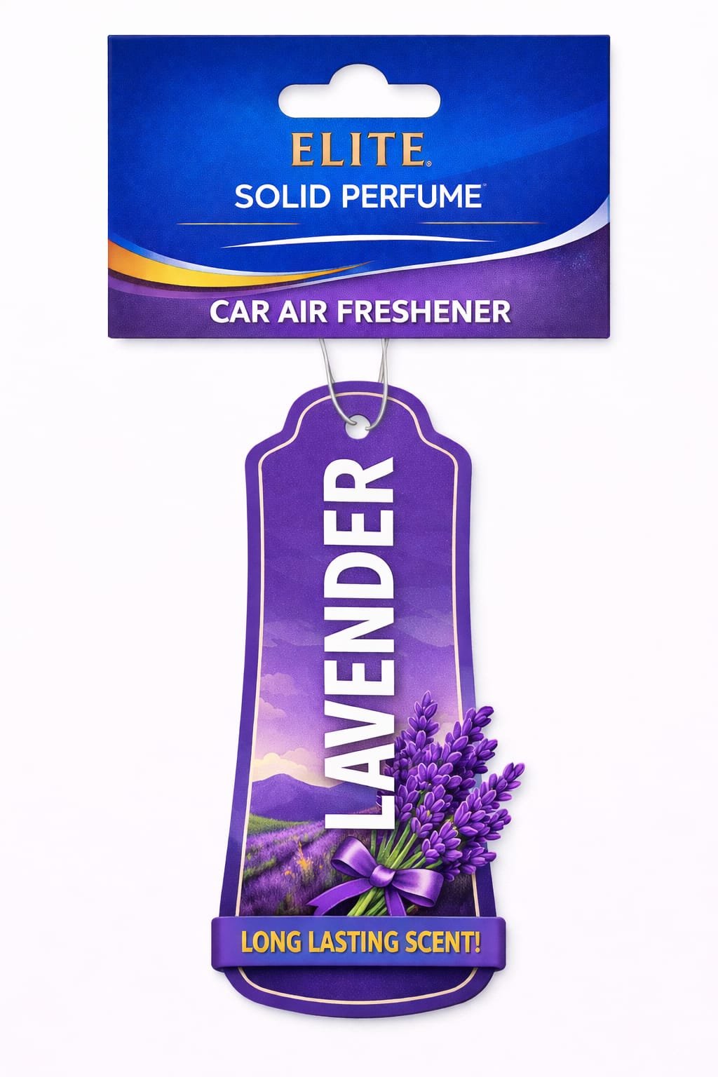 IMG-20260420-WA0033.jpg Lavender Car Air Freshener – Long Lasting Solid Perfume Hanging Fragrance - Image 1