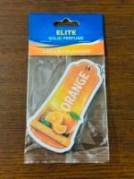Orange Car Air Freshener – Long Lasting Solid Perfume Hanging Fragrance - Image 2